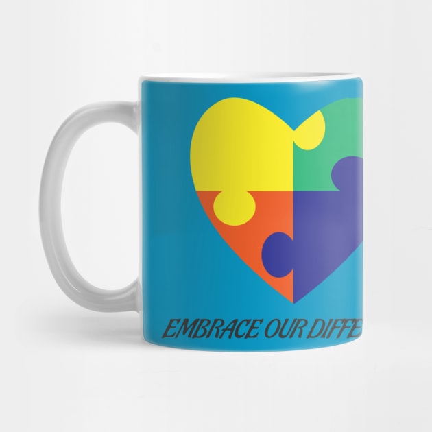 Embrace our differences by UniqueDesignsCo